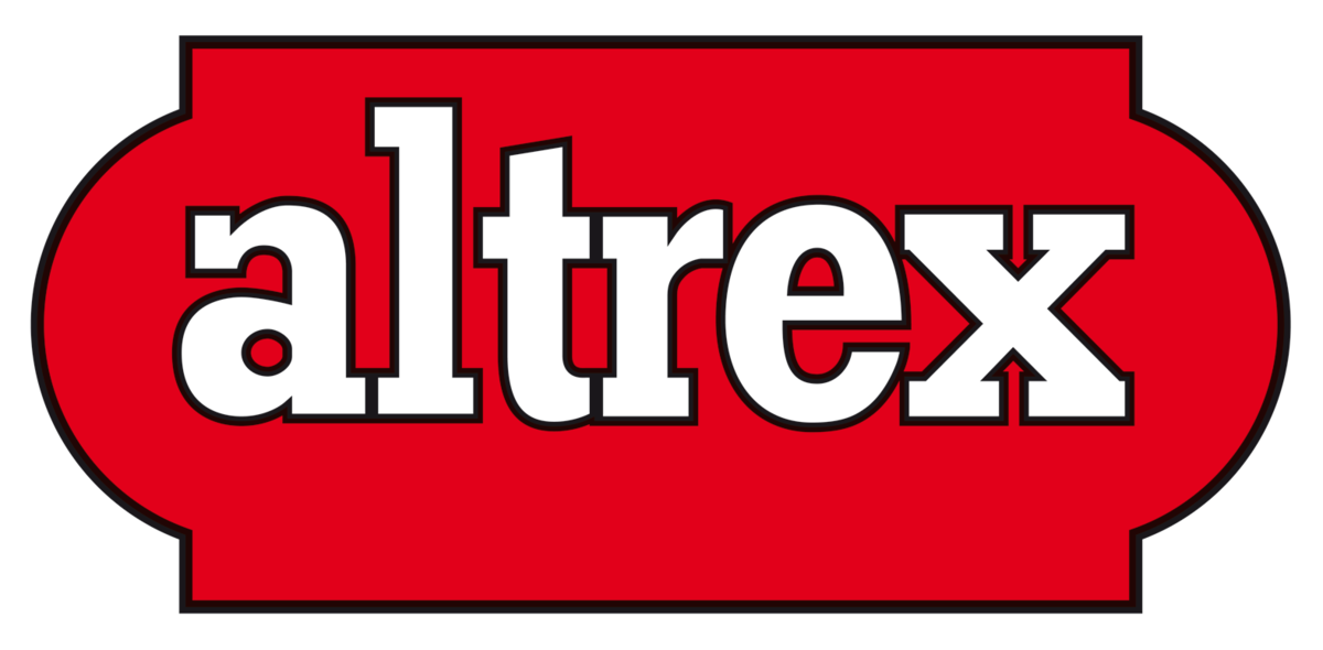 Logo van Altrex – expert in veilig klimmaterieel zoals trappen, ladders, rolsteigers en maatwerkoplossingen