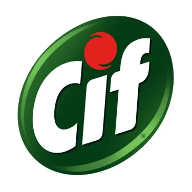 Logo van Cif – Unilever merk bekend van chemvrije cremes, sprays en multi-surface reinigers