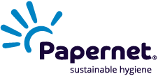 Logo van Papernet – specialist in professionele tissue‑oplossingen, dispensers en antibacteriële hygiene.
