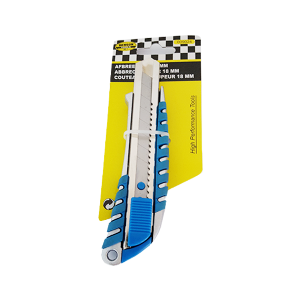 Afbreekmes Aluminium 10 Stuks 18mm