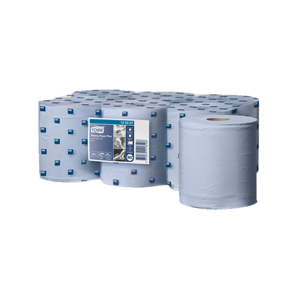 Tork Wiping Paper Plus 2-laags - Blauw