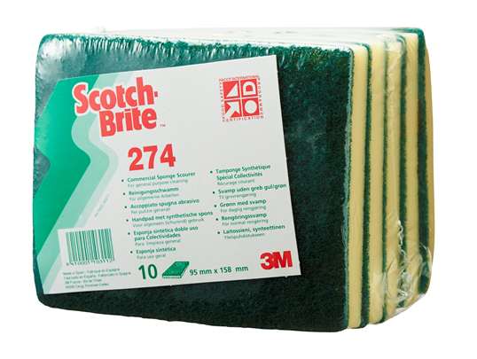 3M Schuurspons 95x158mm 10 stuks