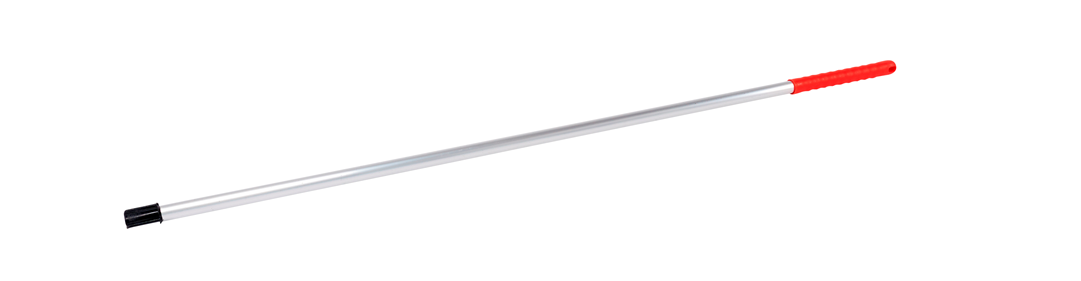 Kroonint Aluminium Mopsteel Rood 135 Centimeter