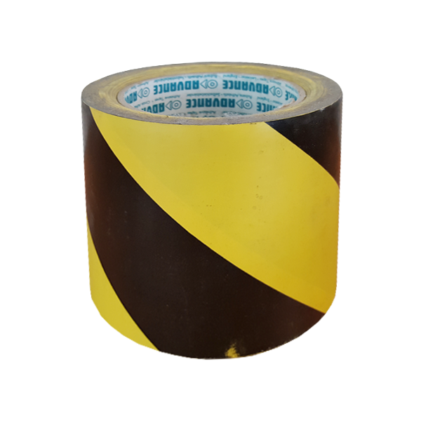 Afzettape Geel/Zwart 50mm x 33M