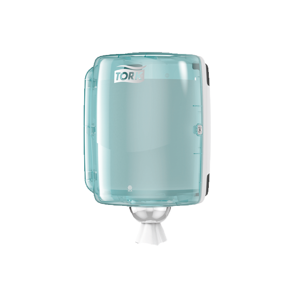 Tork Maxi Centerfeed Dispenser - Wit/Turqoise