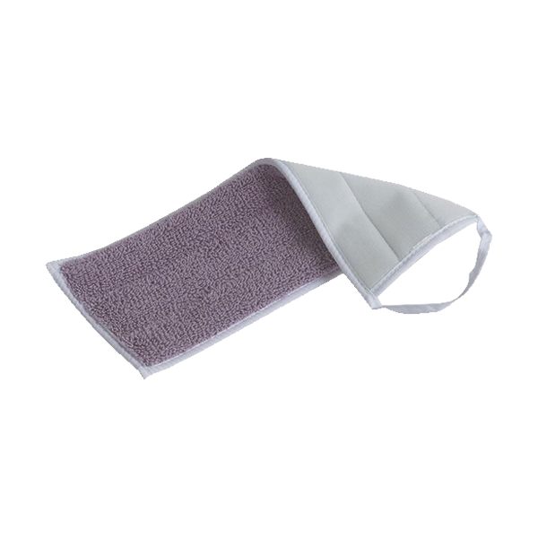 Dan-Mop Quick, velcro, microvezel mop - 30cm, grijs