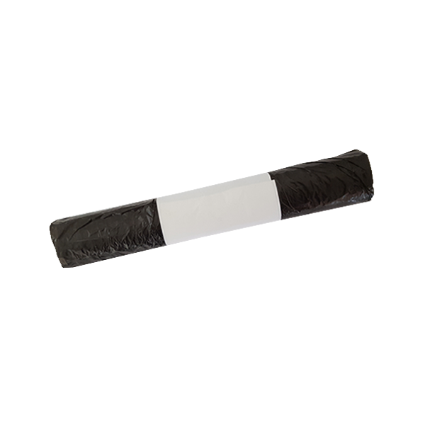 HDPE Afvalzak 70x80cm T25 Zwart, 25 rollen x 20 stuks
